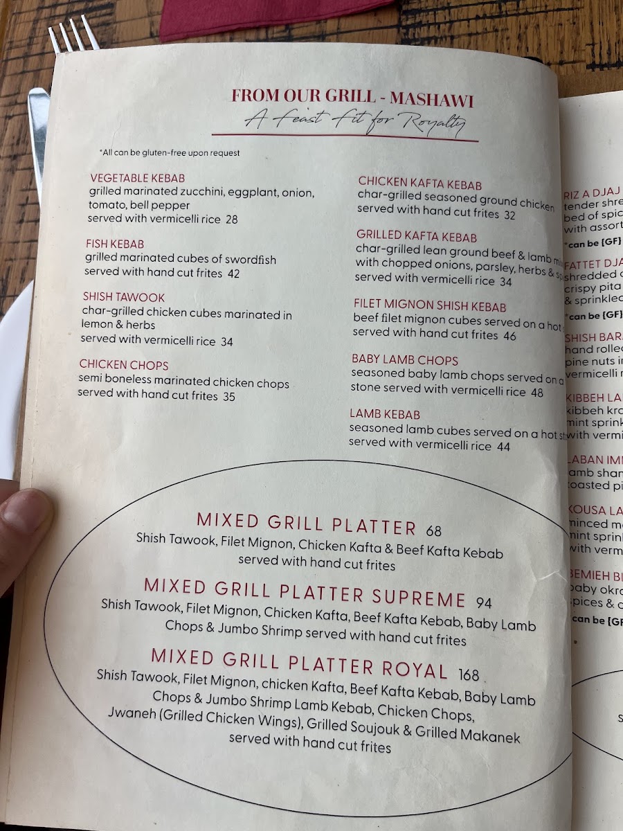 Au Za'atar Menu - Image 5